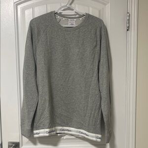 Calvin Klein Heather Gray Pullover